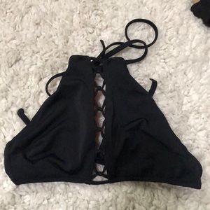 vs high neck swim top